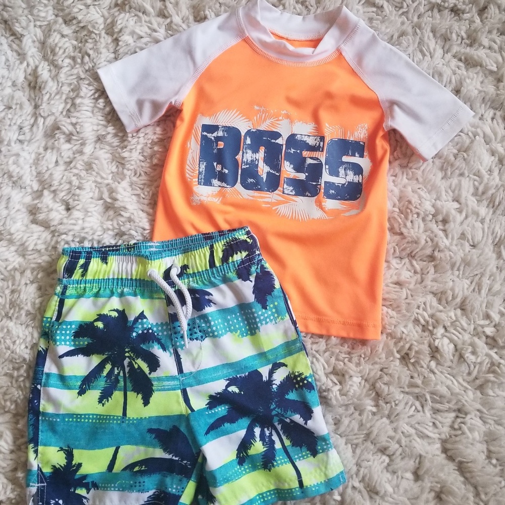 5/$15 The Children's Place Toddler Boys Swim Set